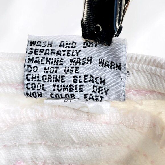 Vintage Jordache Girls Lace Bubble Denim Overalls Longall Romper Outfit 4 - Picture 11 of 16